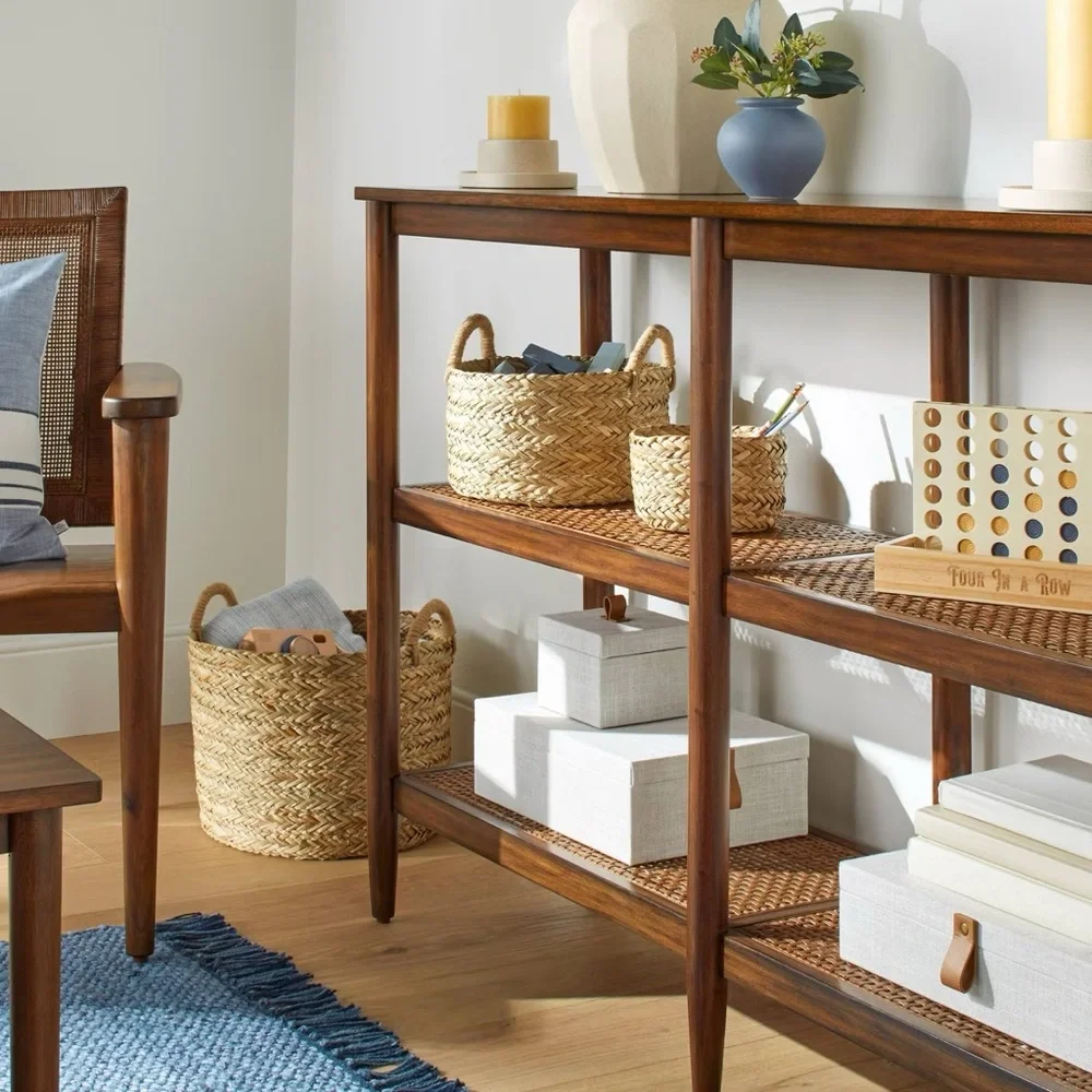 Large Braided Grass Storage Basket - Hearth & Hand™ with Magnolia